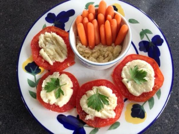 Brandade w: tomatoes &amp; Carrots